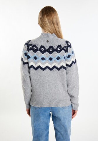 DreiMaster Maritim - Pullover 'Eissegler' em cinzento