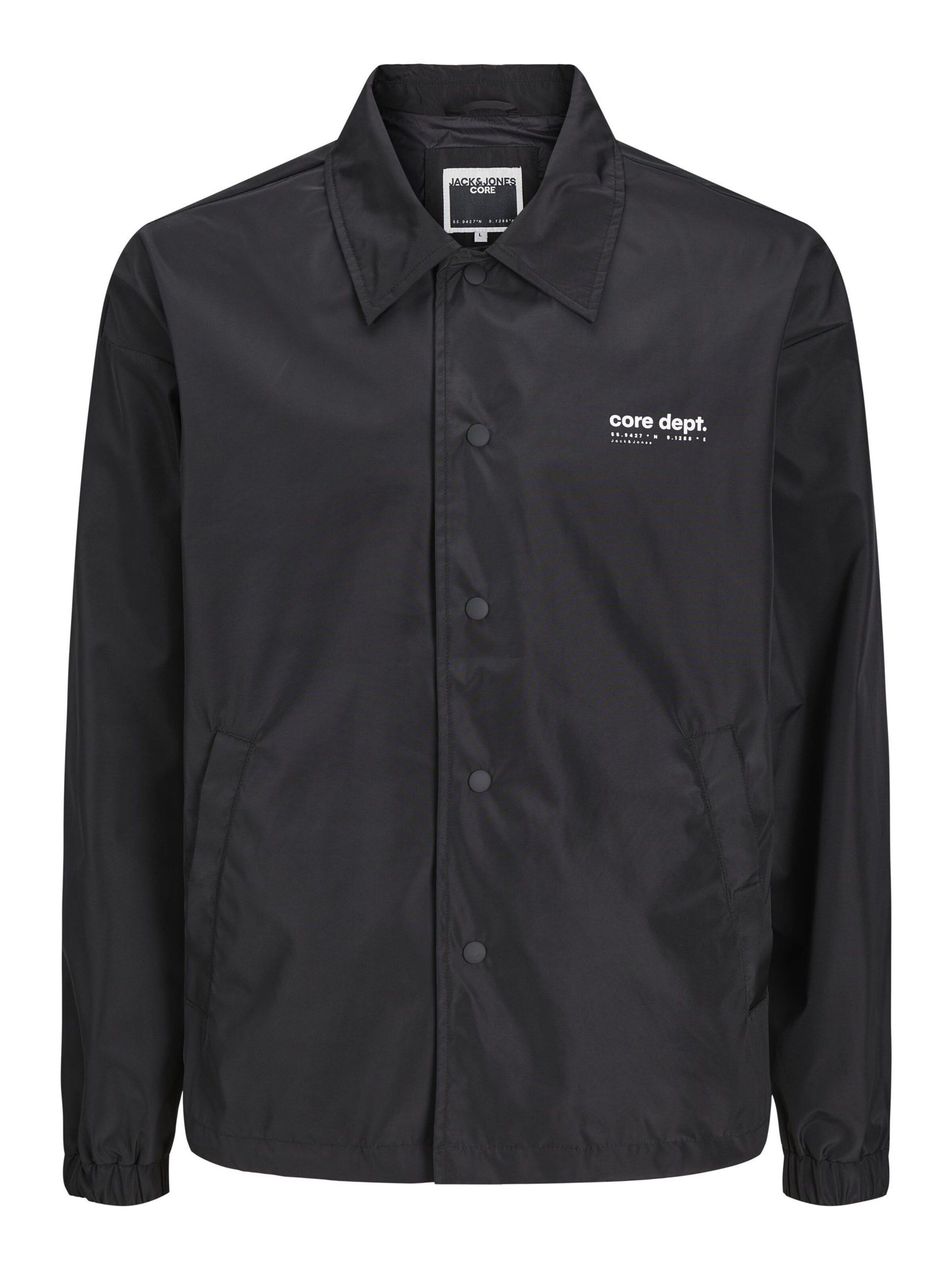 JACK & JONES Overgangsjakke i sort: forside