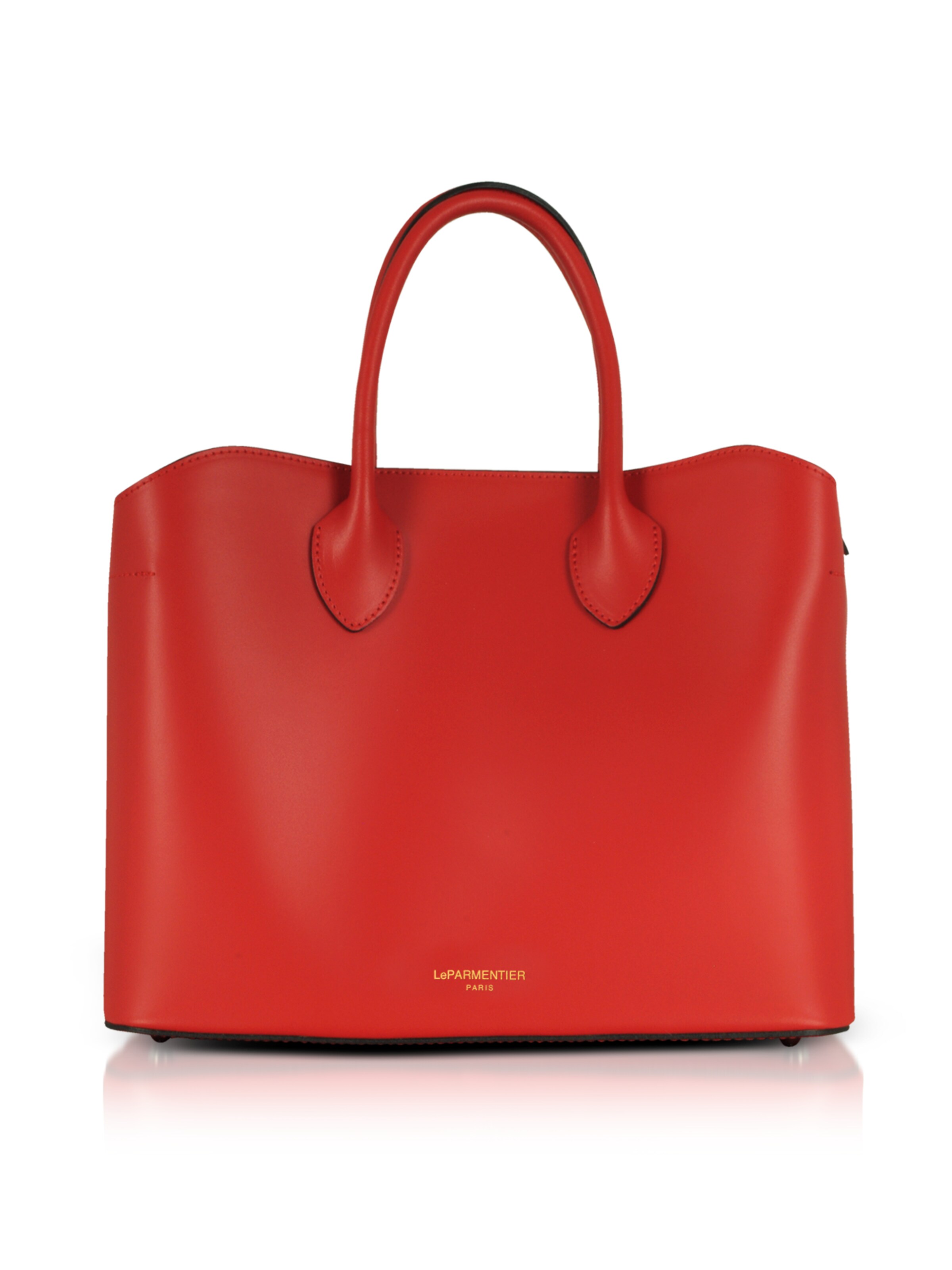 LeParmentier Handtas 'Jackie' in Rood: voorkant