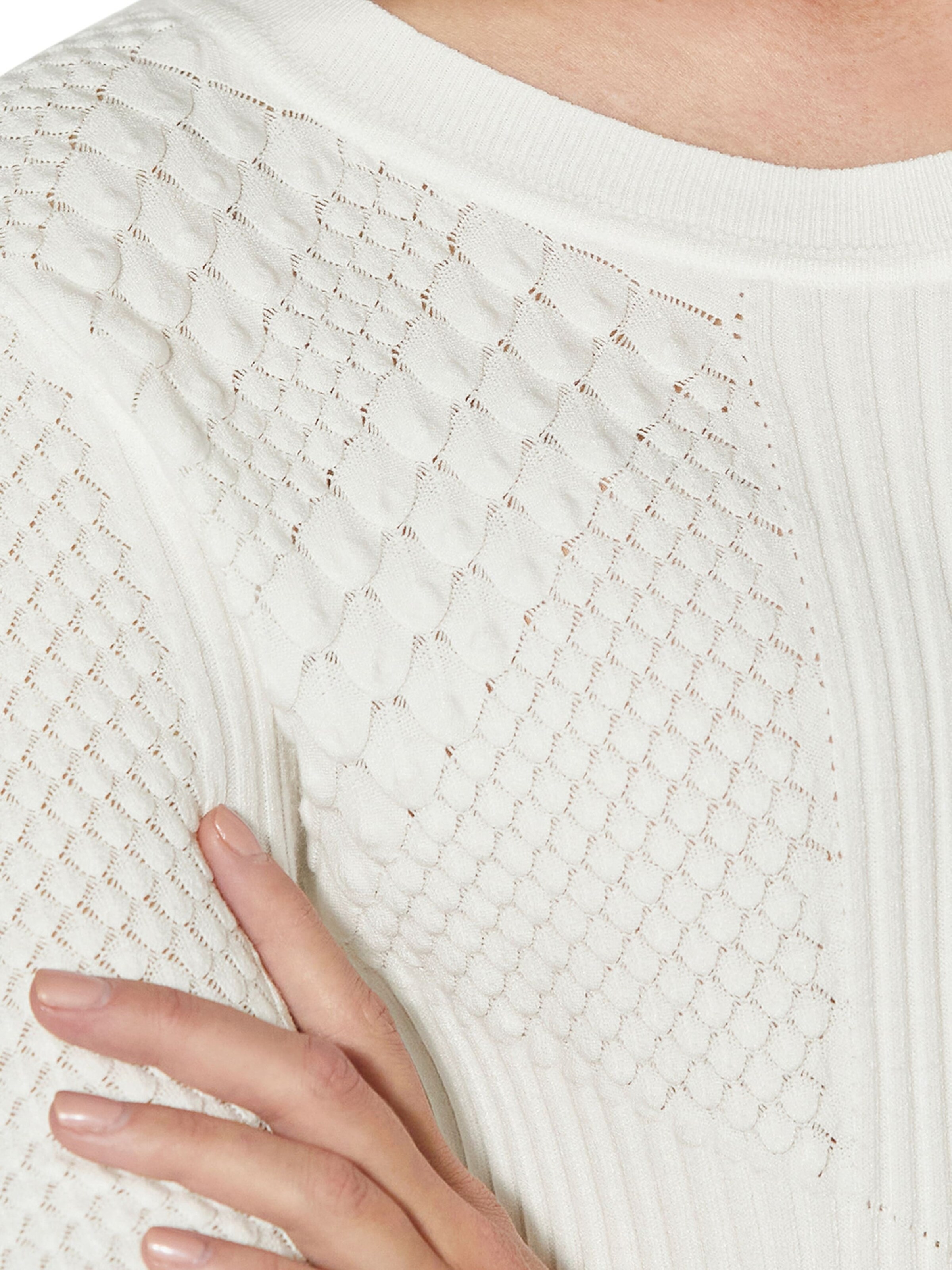 MADELEINE Pullover in Weiß