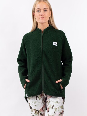 Veste en polaire fonctionnelle Eivy en vert : devant