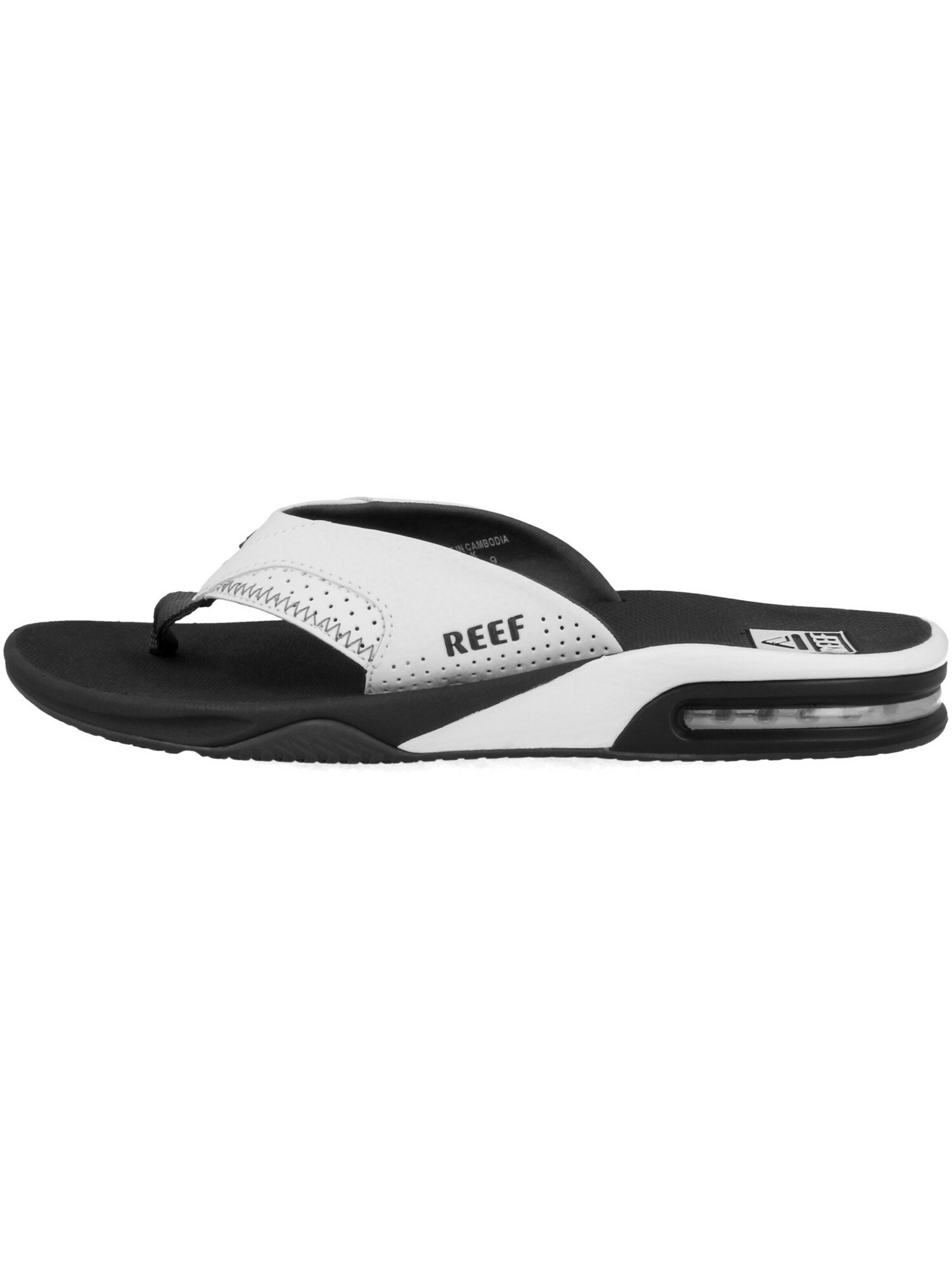 Tongs 'Fanning' REEF en blanc