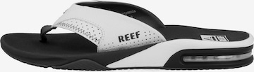 REEF Beach & Pool Shoes 'Fanning' in White
