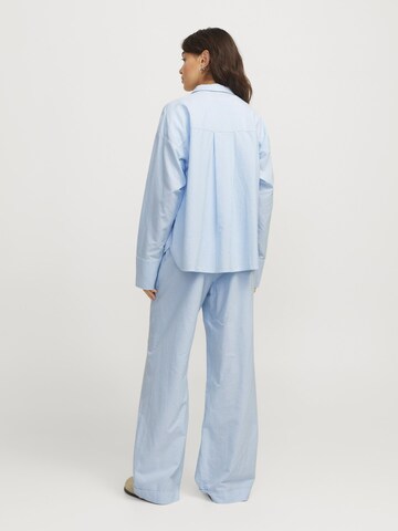JJXX Wide leg Bandplooibroek 'JXSiva' in Blauw