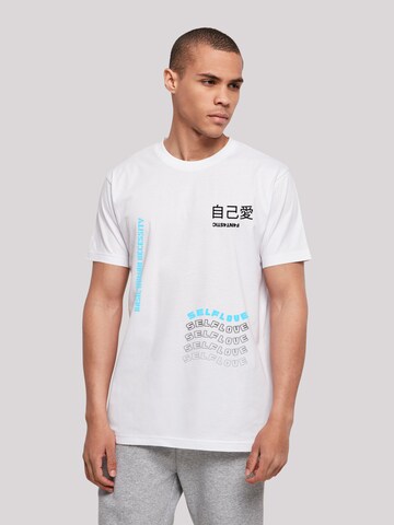 F4NT4STIC Shirt 'Self Love' in Weiß: Vorderseite