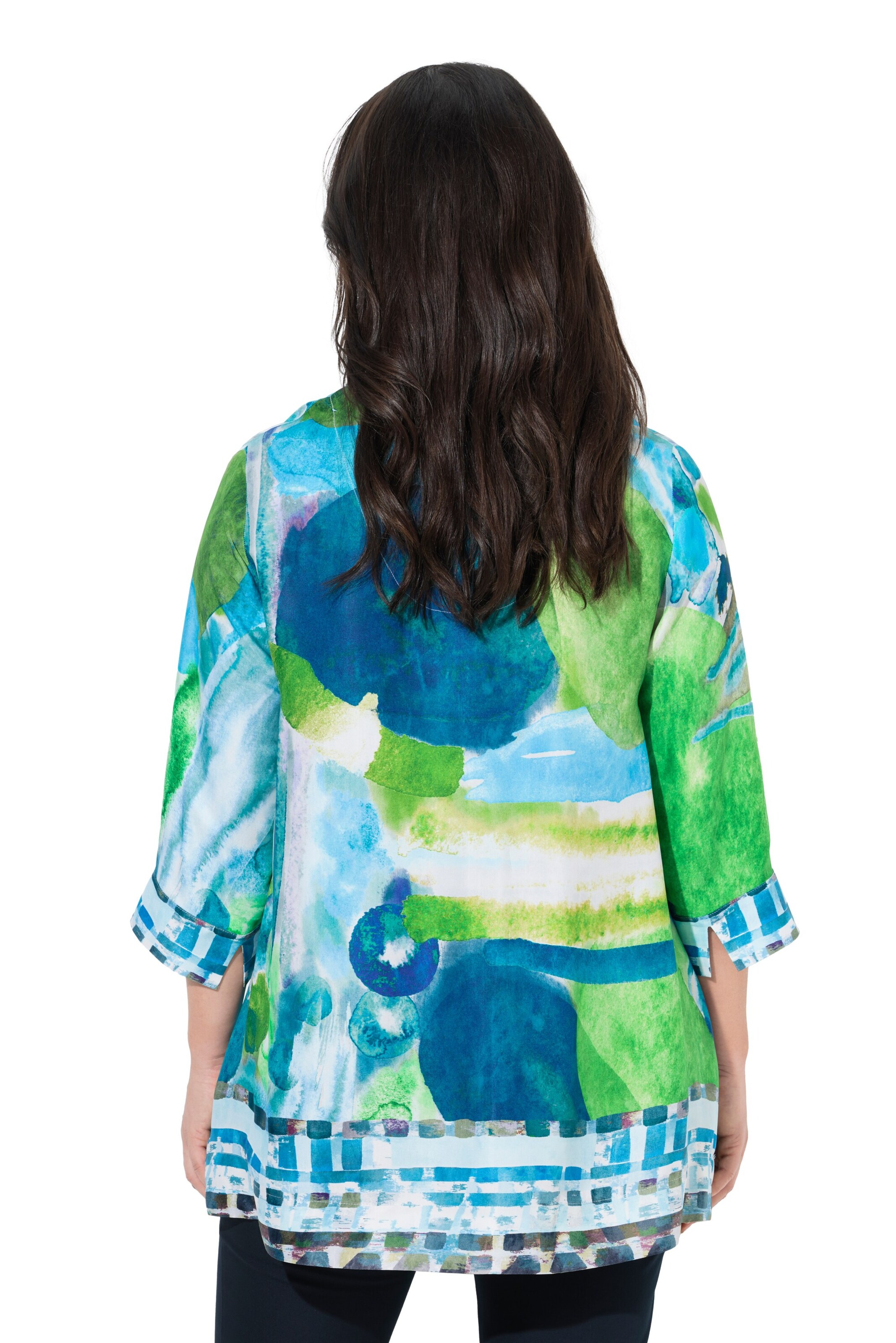 Ulla Popken Bluse in Blau