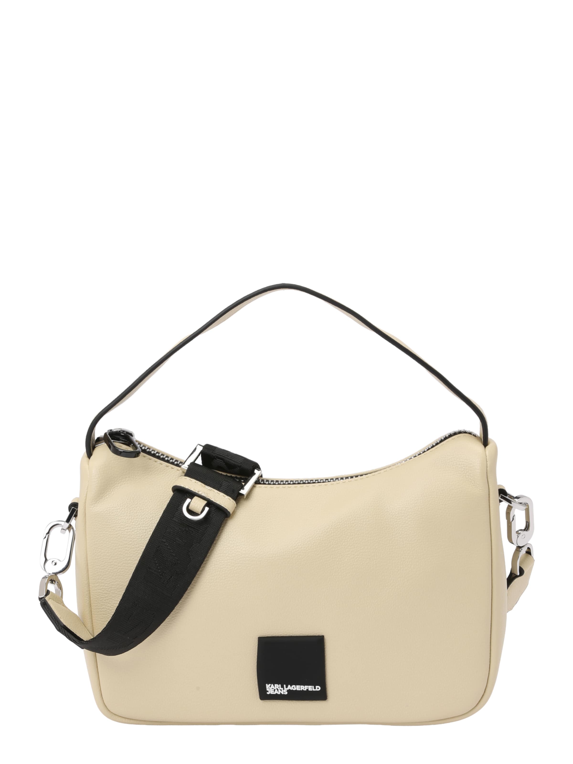Sac bandoulière KARL LAGERFELD JEANS en beige : devant