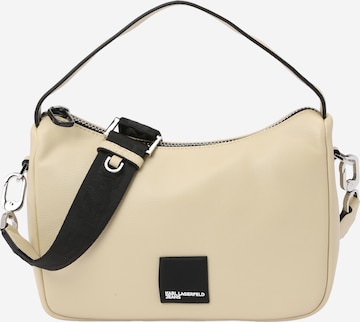 smėlio KARL LAGERFELD JEANS Rankinė ant peties: priekis