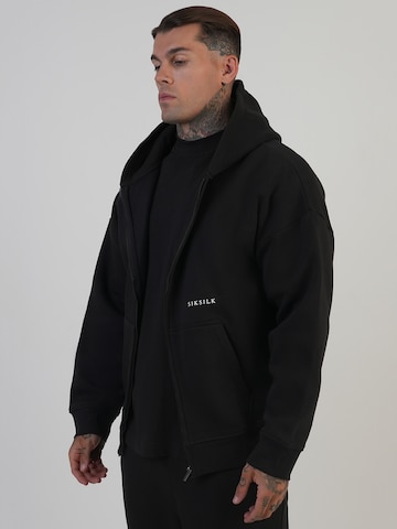 Veste de survêtement SikSilk en noir
