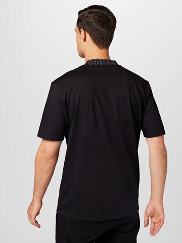 HUGO Red Shirt 'Daffir' in Black