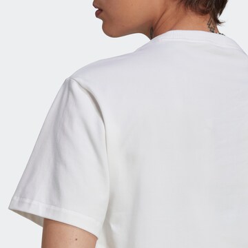 ADIDAS ORIGINALS T-shirt 'Trefoil' i vit