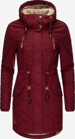 Ragwear Wintermantel 'Elsie II Intl.' in Rot