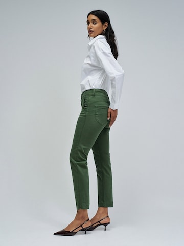 Salsa Jeans Slimfit ChinoHosen Secret in Grün