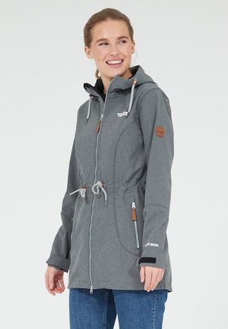 Weather Report Athletic Jacket 'LILAN W-PRO 8000' in Grey: front