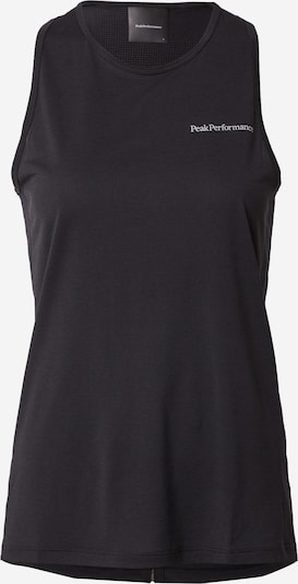 fekete PEAK PERFORMANCE Sport top, Termék nézet
