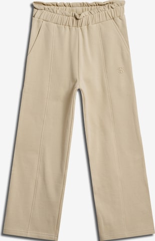 SOMETIME SOON Regular Trousers in Beige: front