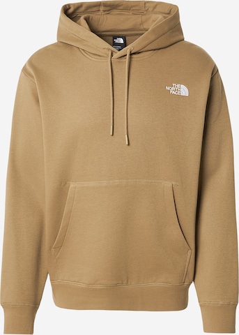 THE NORTH FACE Sweatshirt 'ESSENTIAL' in Braun: Vorderseite