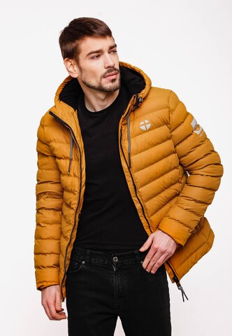 STONE HARBOUR Winter Jacket 'Zaharoo' in Yellow