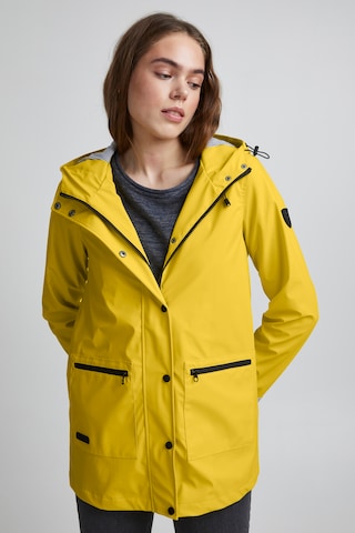 Oxmo Between-Season Jacket 'BECKY' in Yellow: front