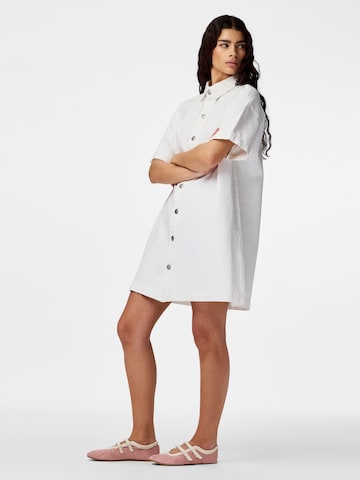 PIECESKošulja haljina 'PCSKY' - bijela boja