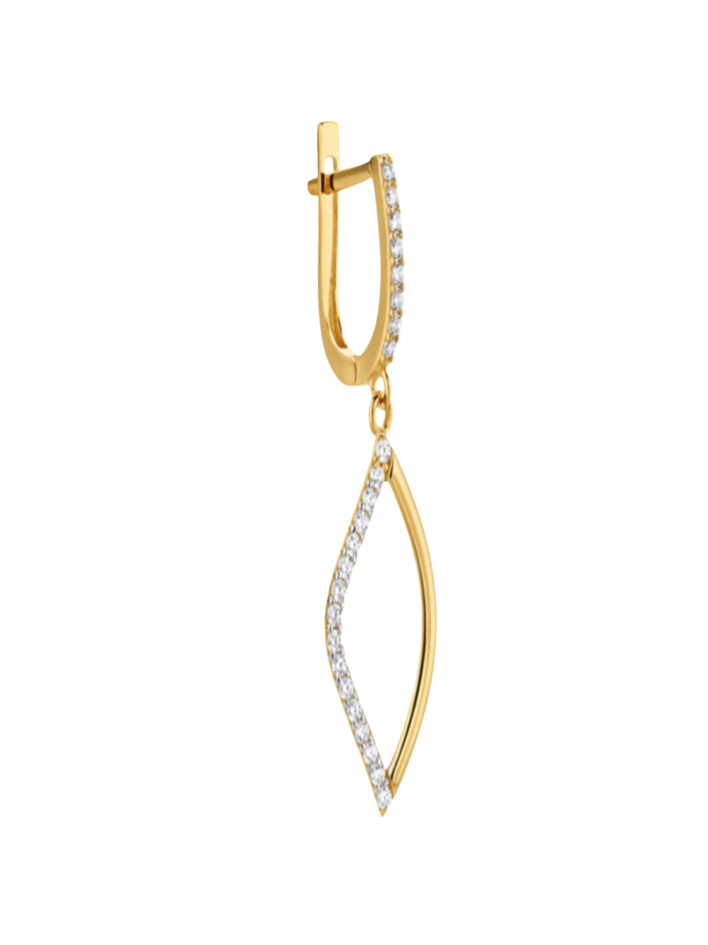 Orecchini 'Ohrringe aus 585 Gelbgold' di DIAMANT LETERNEL in giallo