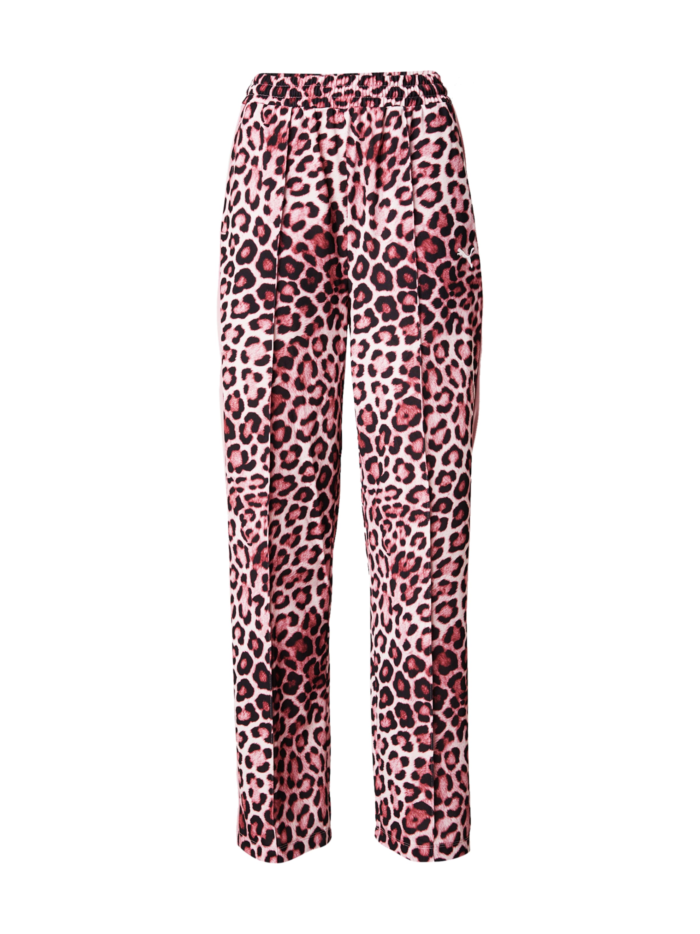 PUMA Loosefit Broek 'T7' in Roze: voorkant