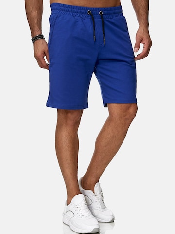 Reslad Regular Hose 'Shorts Basic Sweathose' in Blau