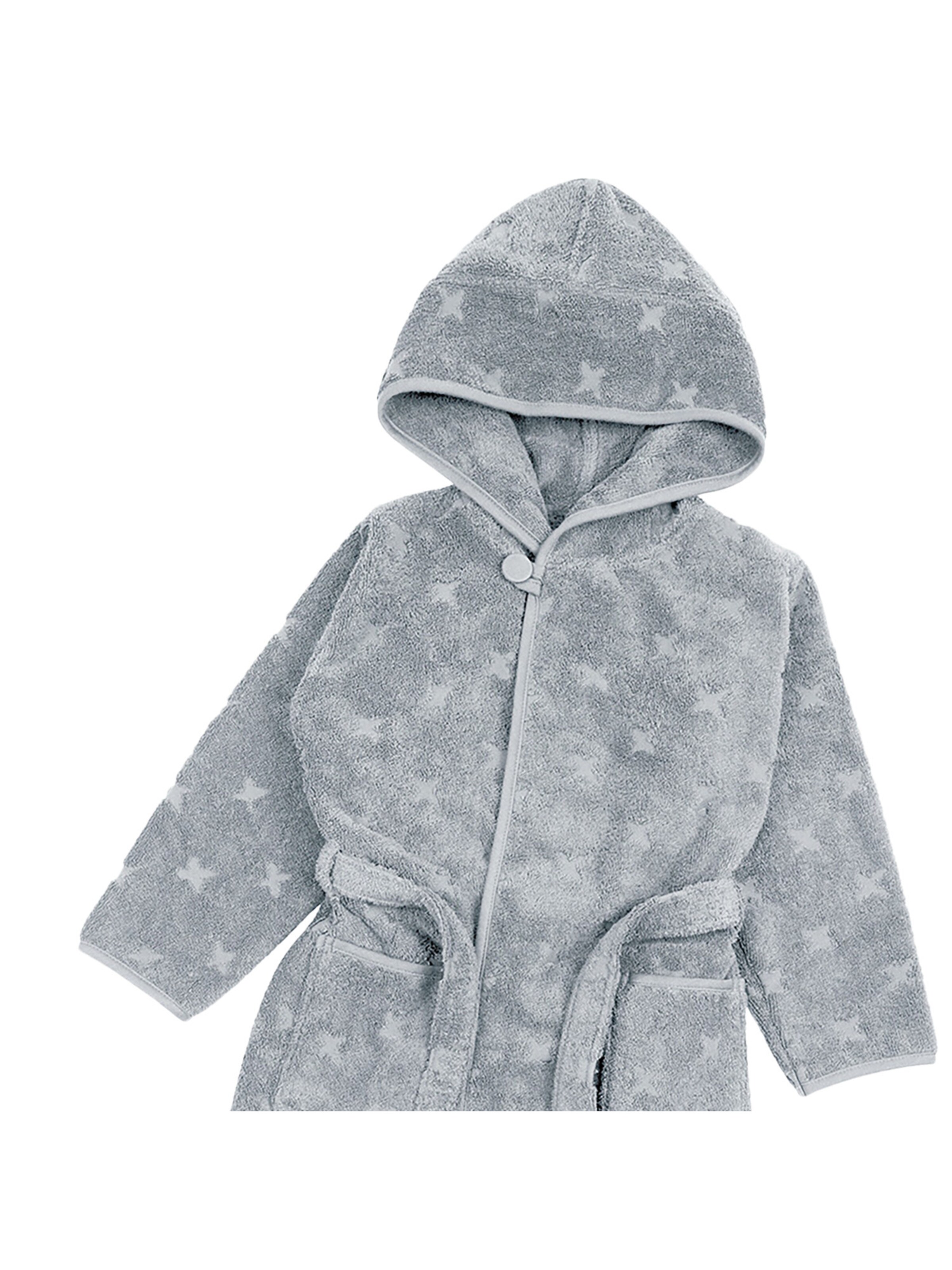 Müsli by GREEN COTTON - Roupão de banho em cinzento