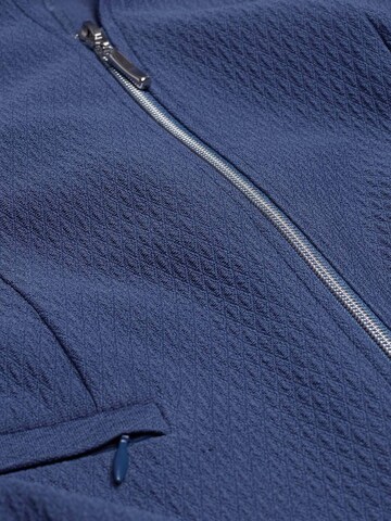 Goldner Blazer in Blau