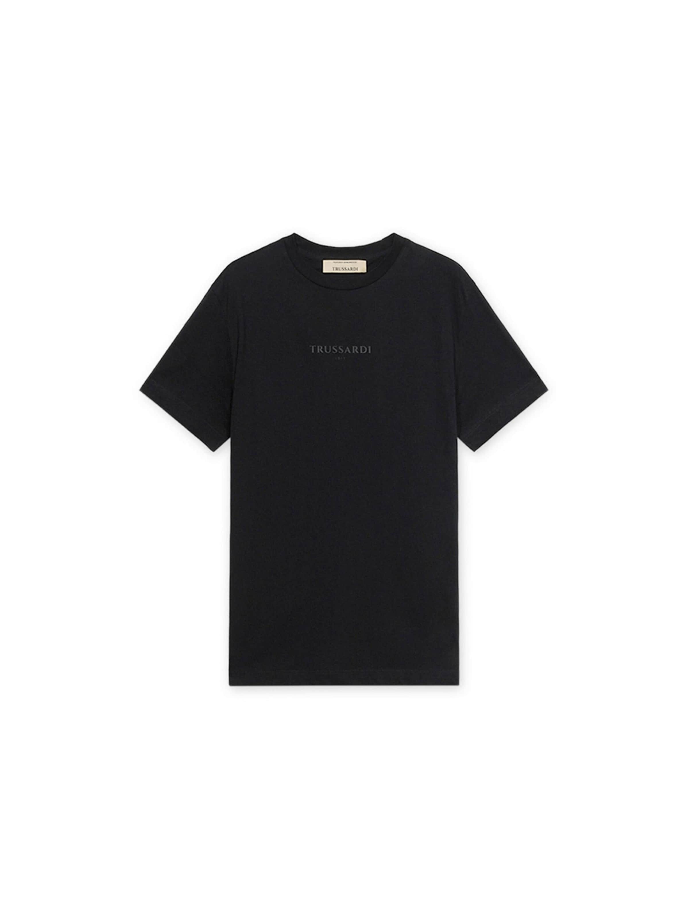 Trussardi Shirt‌‌‌‌ in Schwarz: Vorderseite