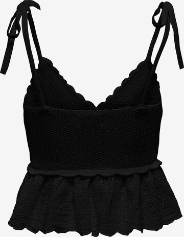 ONLY Knitted Top 'KRISTIN' in Black