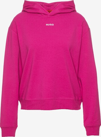 HUGO Sweatshirt 'Shuffle' in Pink: predná strana