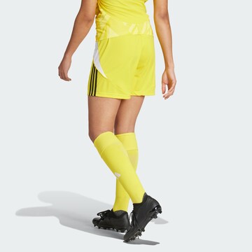 ADIDAS PERFORMANCE Regular Sportshorts 'Tiro 24' in Gelb