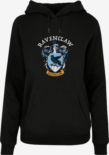 ABSOLUTE CULT Sweat-shirt 'Harry Potter - Ravenclaw Crest' en bleu clair / safran / noir / blanc, Vue avec produit