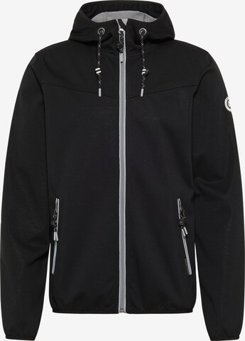 Schmuddelwedda Performance Jacket in Black: front