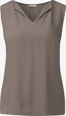 STREET ONE Bluse in Braun: Vorderseite