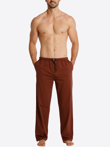 Haasis Bodywear Pyjamahose in Rot