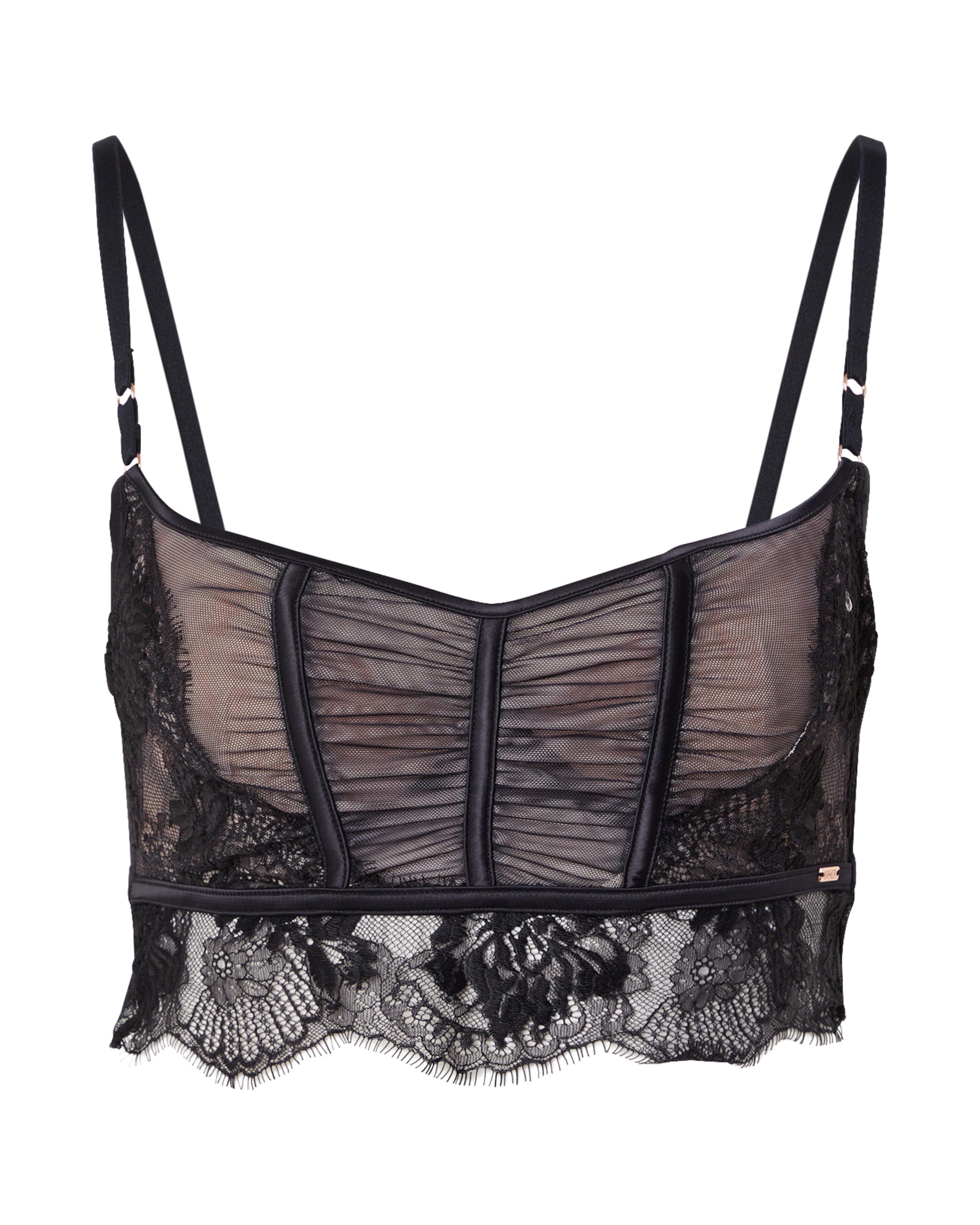 Hunkemöller Бюстие Сутиен 'Cynthia' в черно: отпред