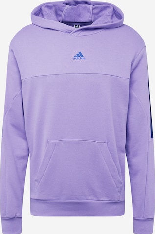 adidas Sportswear Sportsweatshirt in Lila: predná strana