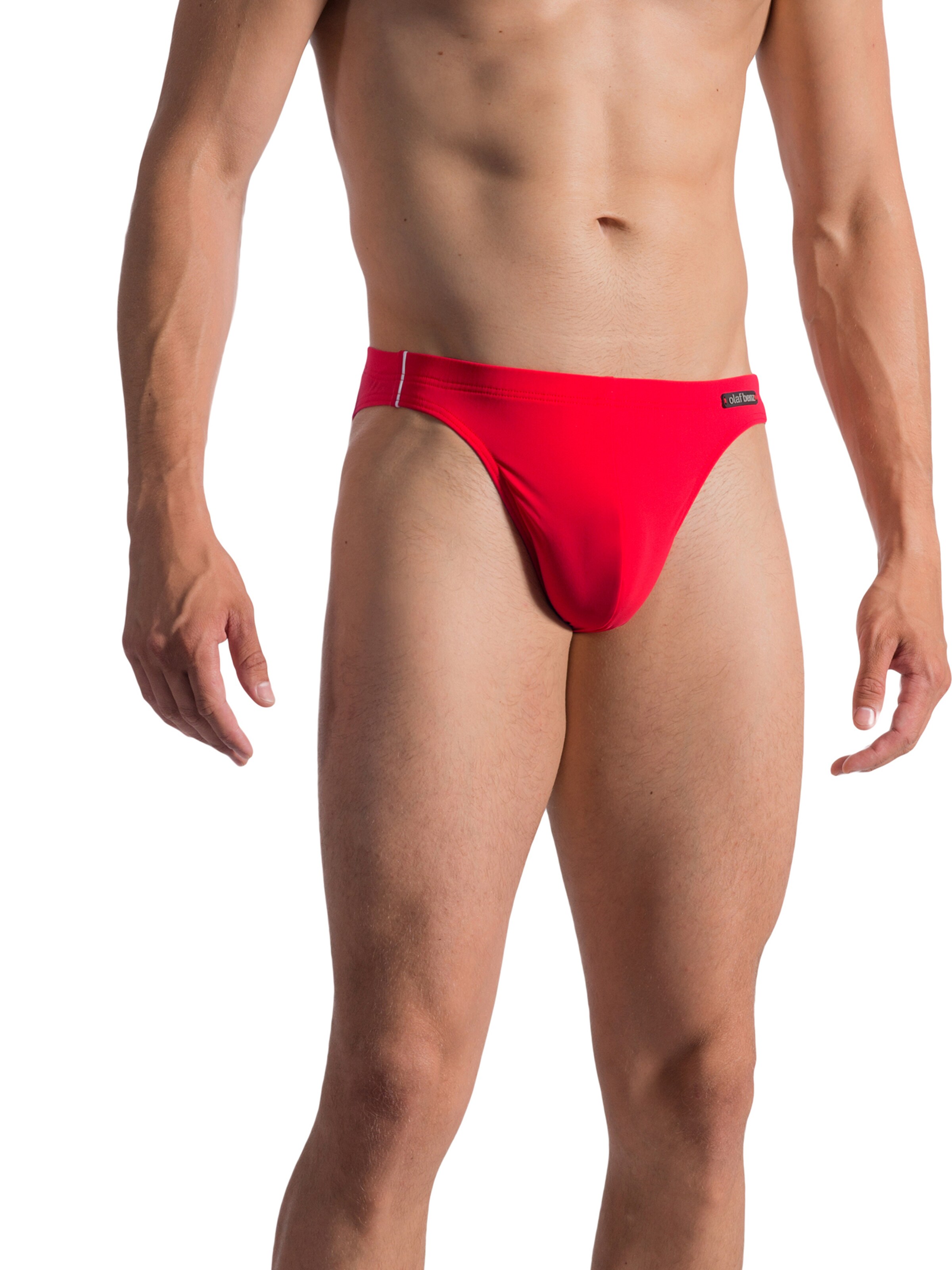 Maillot de bain ' BLU1200 Sunbrief ' Olaf Benz en rouge : devant