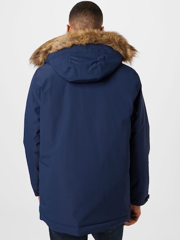 HOLLISTER Zimní bunda – modrá