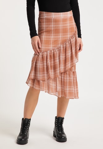 myMo ROCKS Skirt in Orange: front