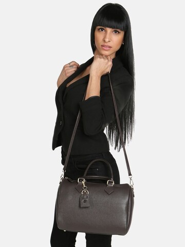 CHICCA BORSE Handtas in Bruin: voorkant