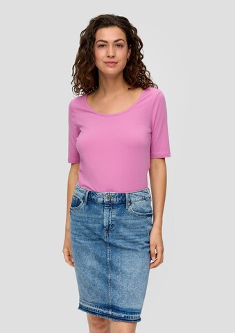 s.Oliver Shirt in Roze: voorkant