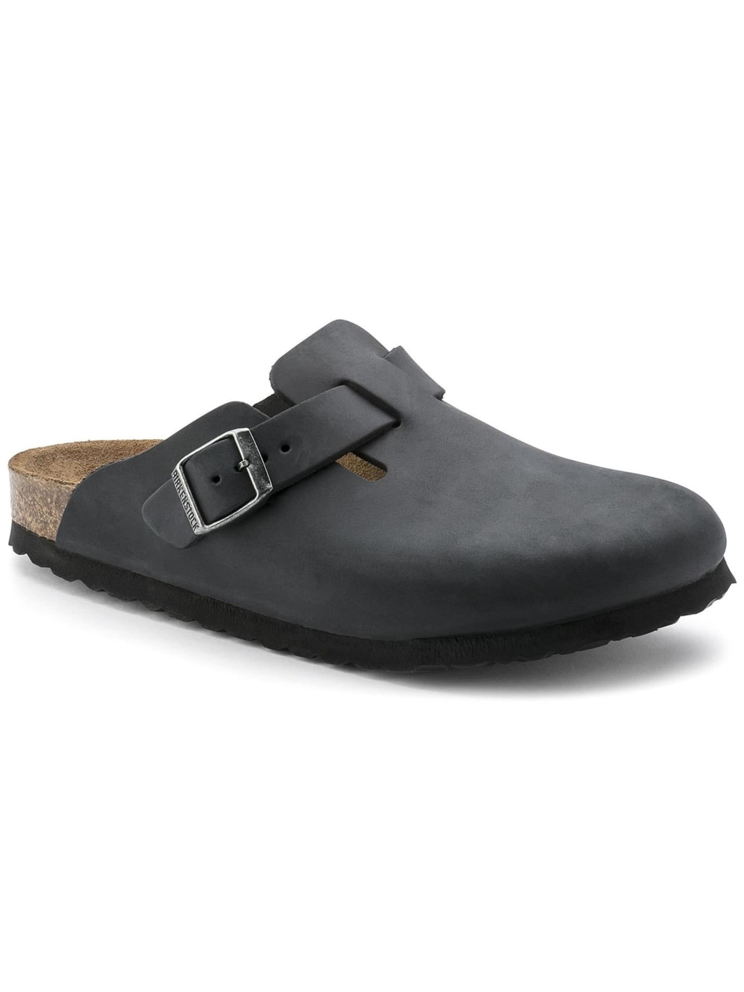 BIRKENSTOCK Pantoletter 'Boston Sandals' i sort: forside