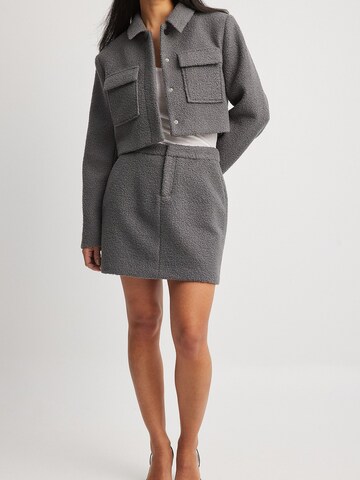 NA-KD Skirt in Grey: front