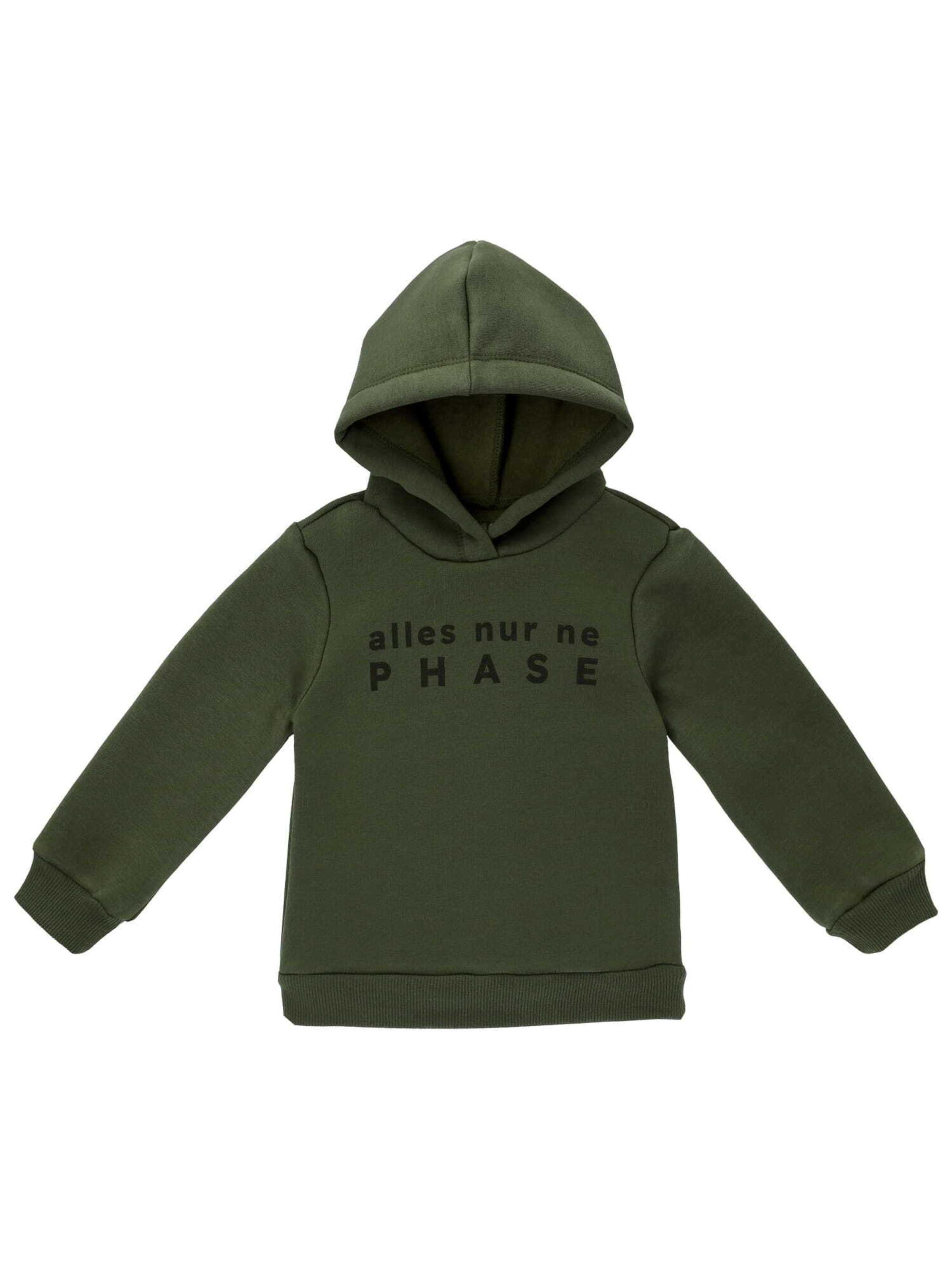 Sweat-shirt Baby Sweets en vert : devant
