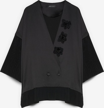 Blazer di Fiorella Rubino in nero: frontale
