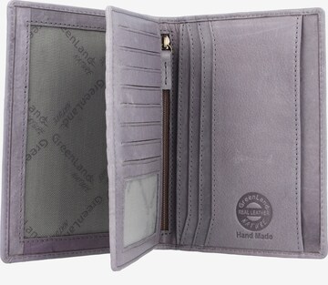 Greenland Nature Wallet 'Soft Colour' in Purple