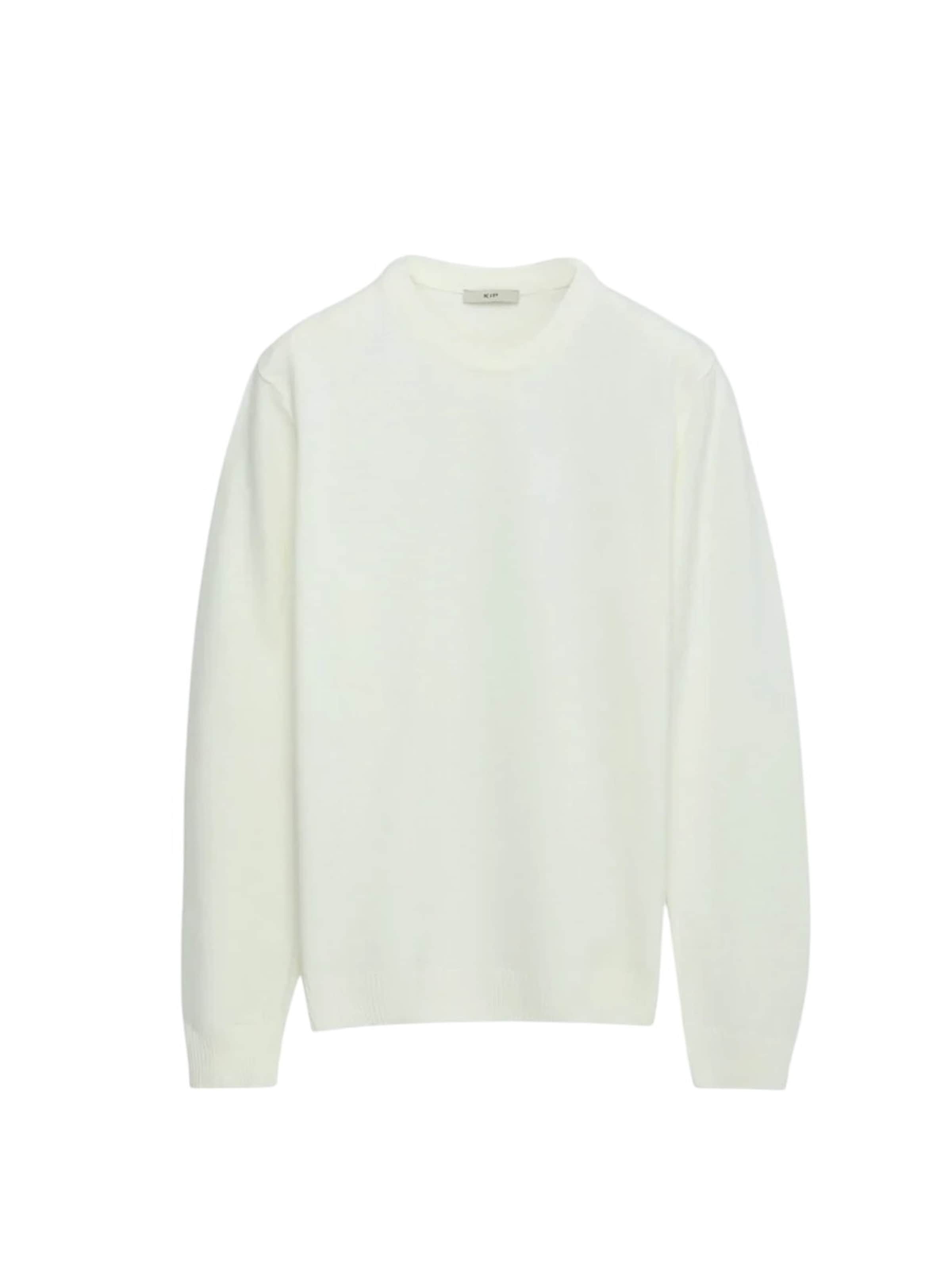 KİP Trui in Wit: voorkant